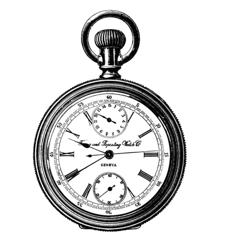 #2552 - Pocket Watch - Clock
